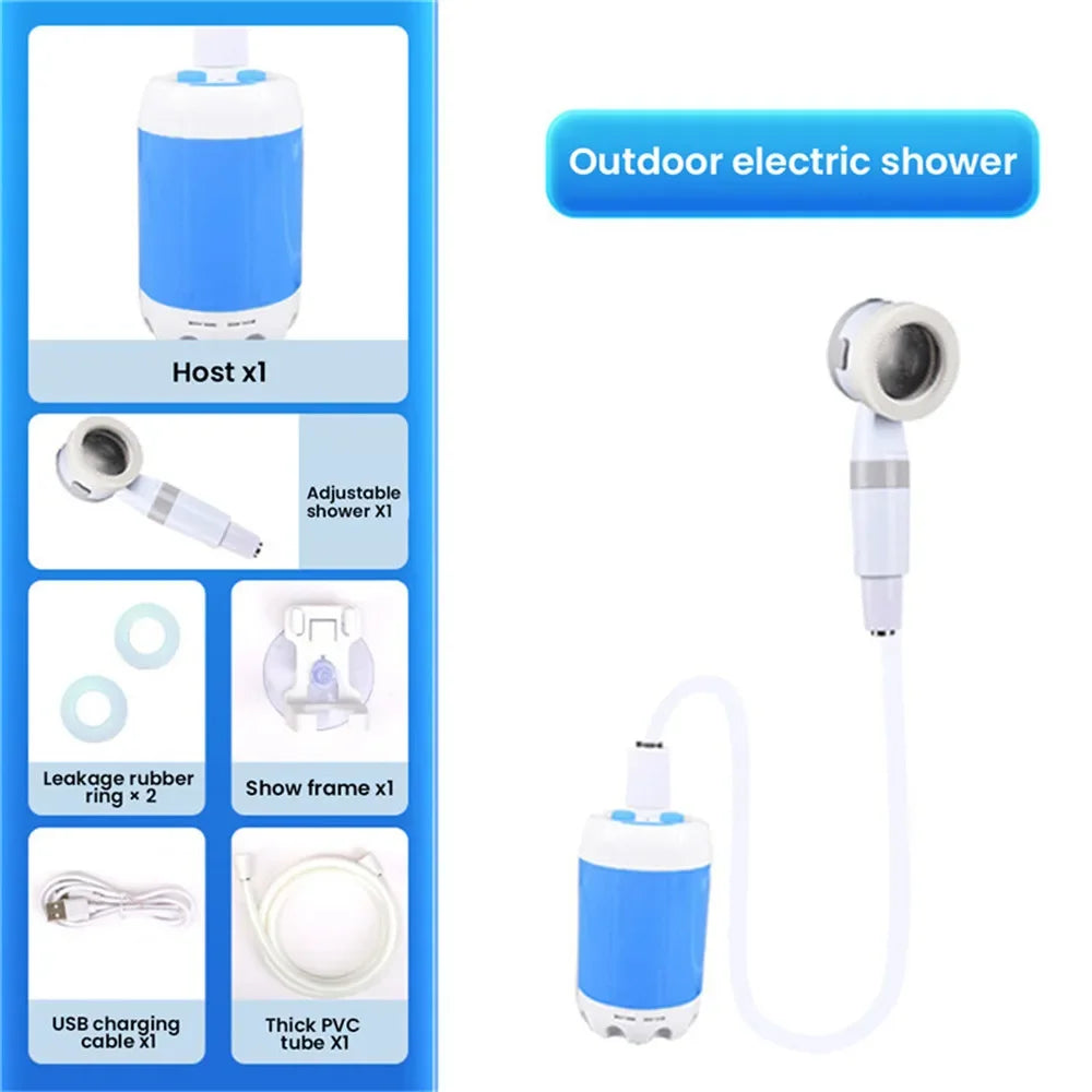 Rechargeable Portable Electric Shower