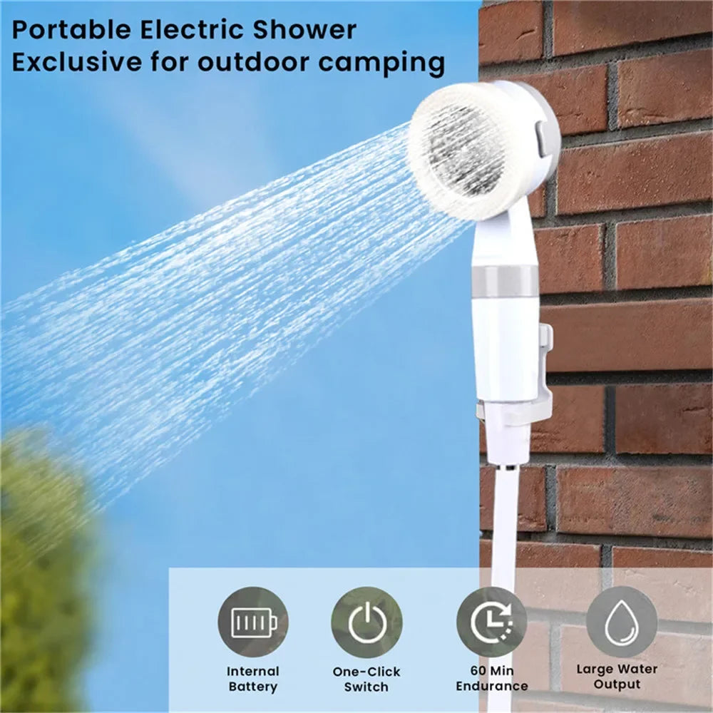 Rechargeable Portable Electric Shower